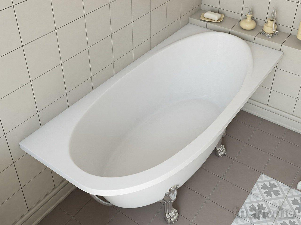Ванна из искусственного мрамора Эстет Венеция R 170x80 ФР-00002045 - 4