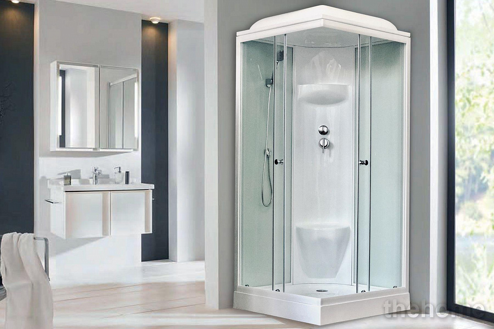Душевая кабина Royal Bath 80HP6-WT белое/прозрачное - 2