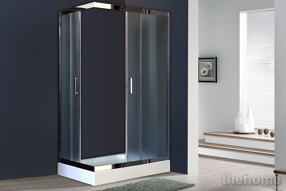 Душевой уголок Royal Bath HPD-C-CH 120х90х185 рифленое - 4