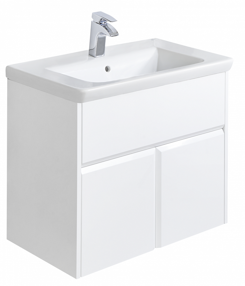 Тумба под раковину Roca UP 80 белый глянец ZRU9303012 - TheHome