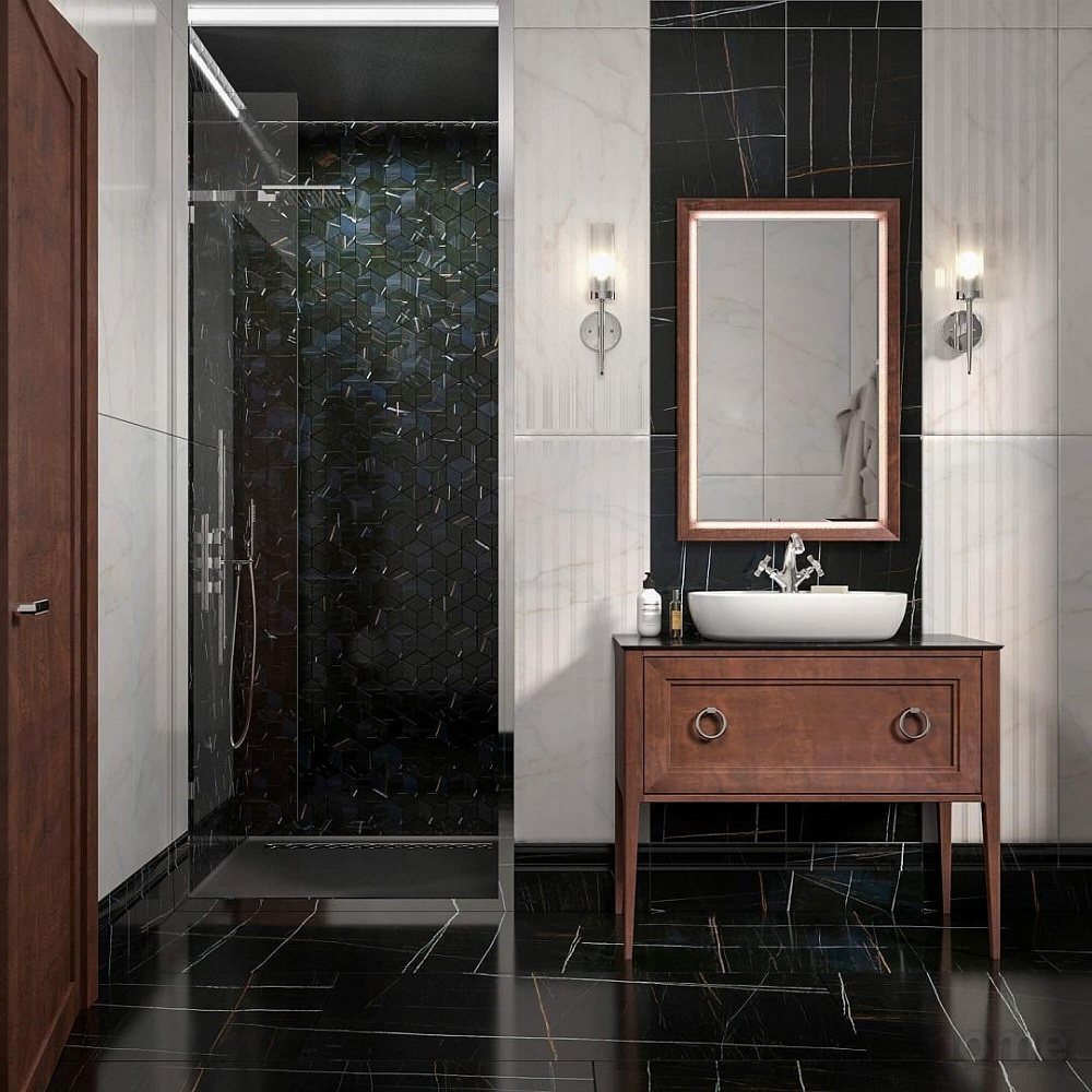 Зеркало Kerama Marazzi Plaza 65 см PL.C.mi.65\NUT орех - 3