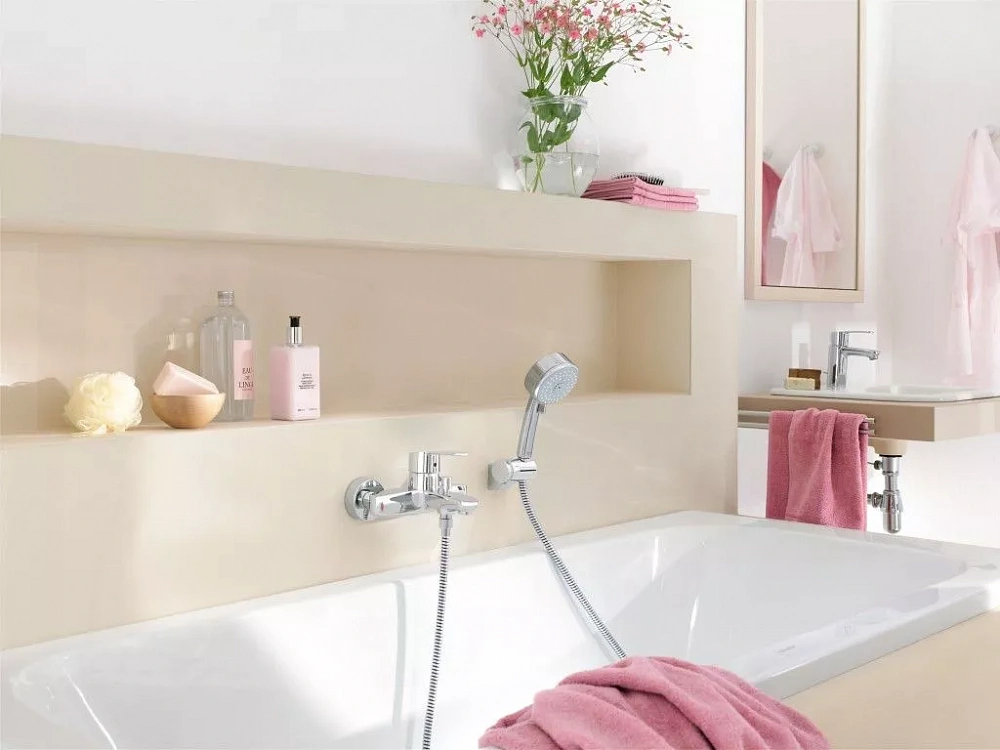Смеситель Grohe Eurostyle Cosmopolitan 33591002 для ванны с душем - 4