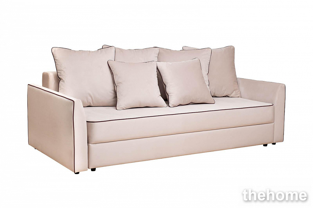 Диван Mores(K)кант трехмест.раскл. велюр беж. Colton 002-BEG 226*103*94 Garda Decor - 2