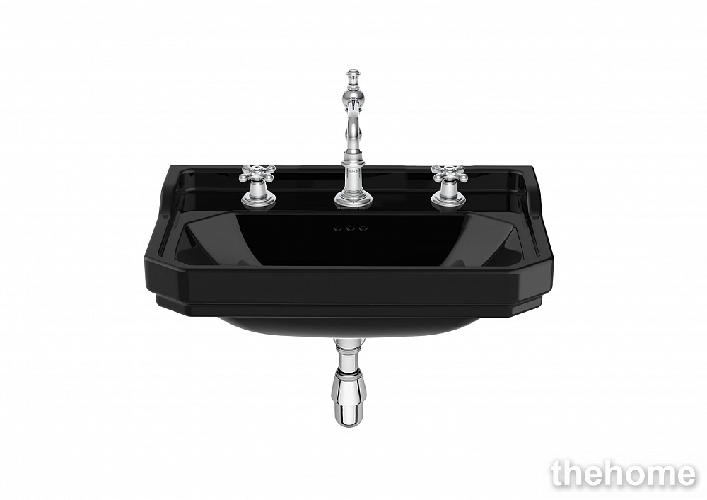 Раковина 65 см Roca Carmen 3270A1563 черный - TheHome