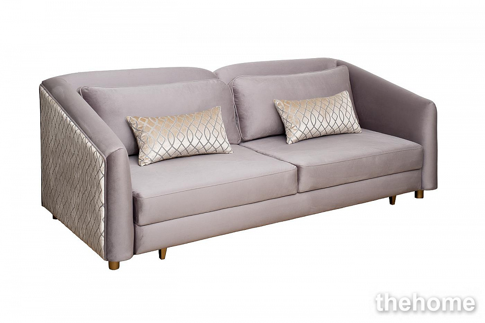 Диван Trevi 230М(К) трехм раскл с кантом серый Colt032+Melody 232*103*88см Garda Decor - 2