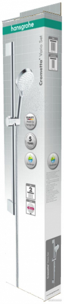 Душевой гарнитур Hansgrohe Crometta Vario EcoSmart 650 26534400 9 л - 2