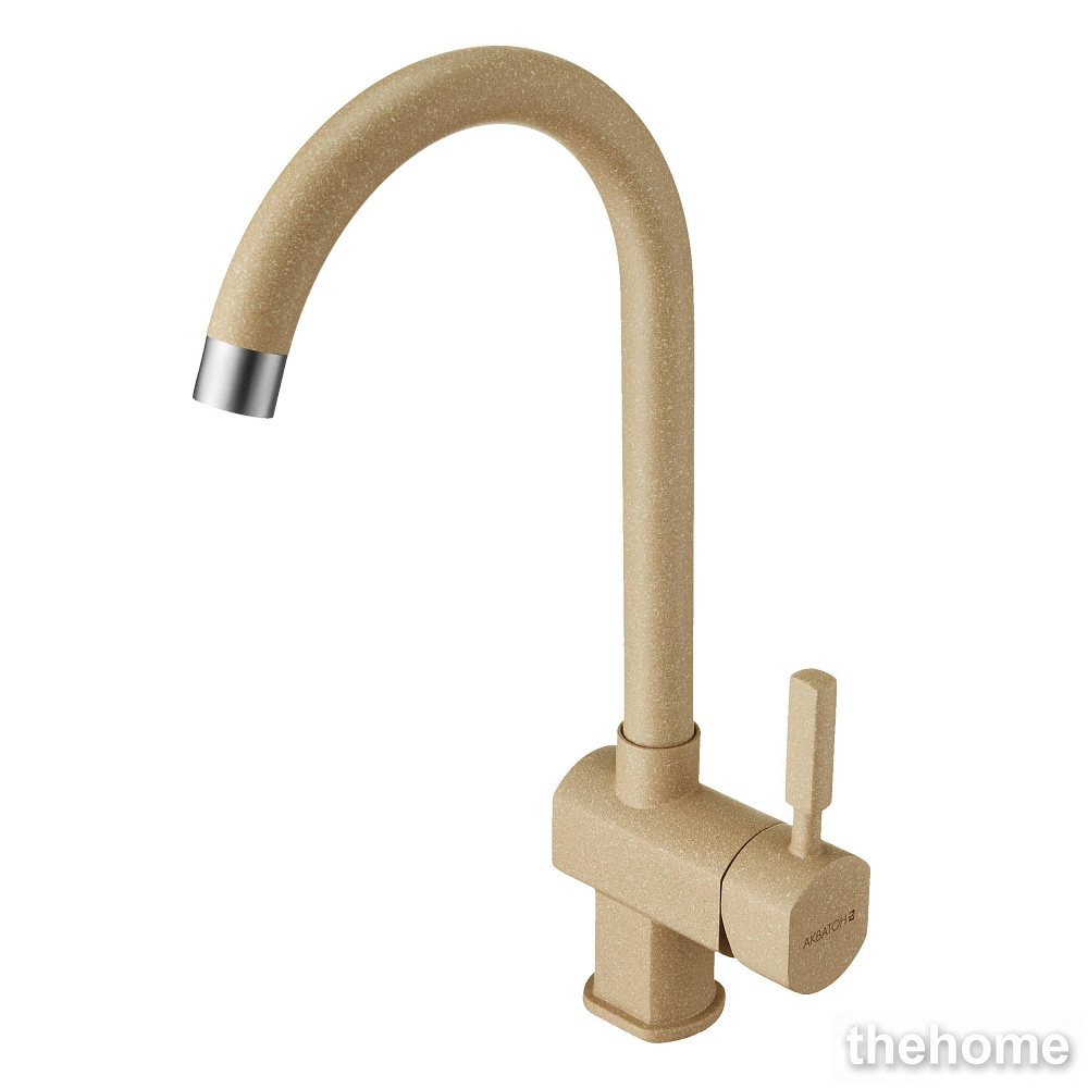 Смеситель для кухни Aquaton Лиам 1AX003FCXX260 латте - TheHome