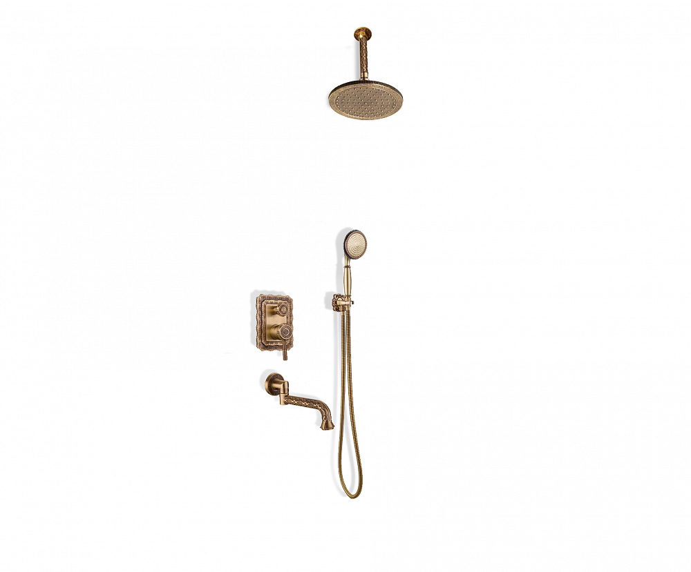 Комплект для душа Bronze de Luxe Windsor 10137/1 R - TheHome