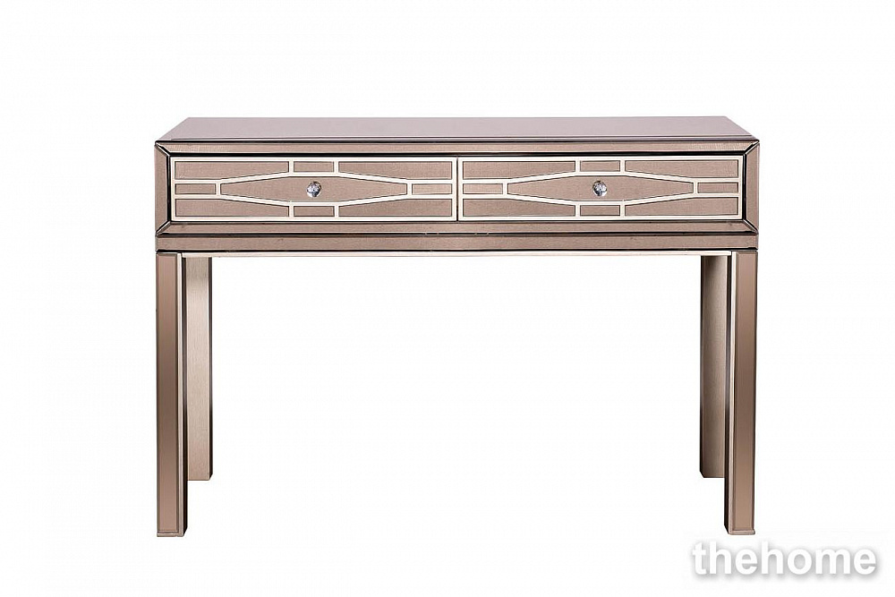 KFG038 Консоль зеркальная, 2 ящика  120*42*80см Garda Decor - TheHome