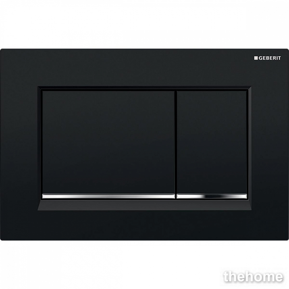 Клавиша смыва Geberit Sigma 115.883.KM.1 черная - TheHome