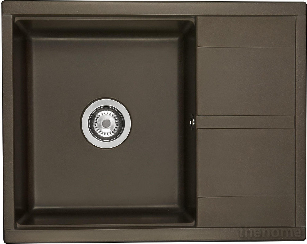 Кухонная мойка Акватон Делия 65 1A718632DE280 кофе - TheHome