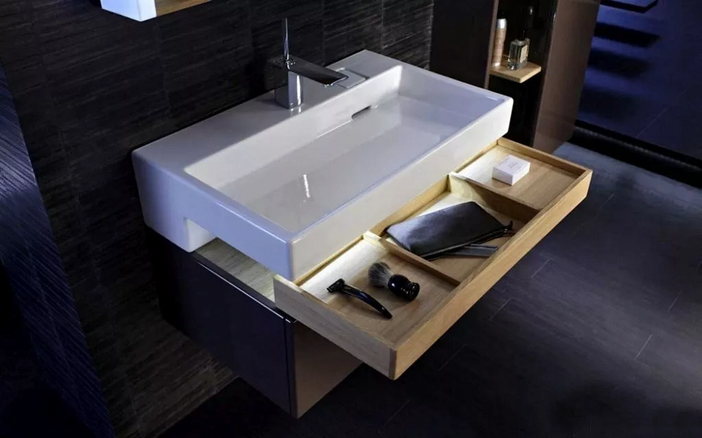 Раковина Jacob Delafon Terrace EXD9112 80 см с подсветкой - 2