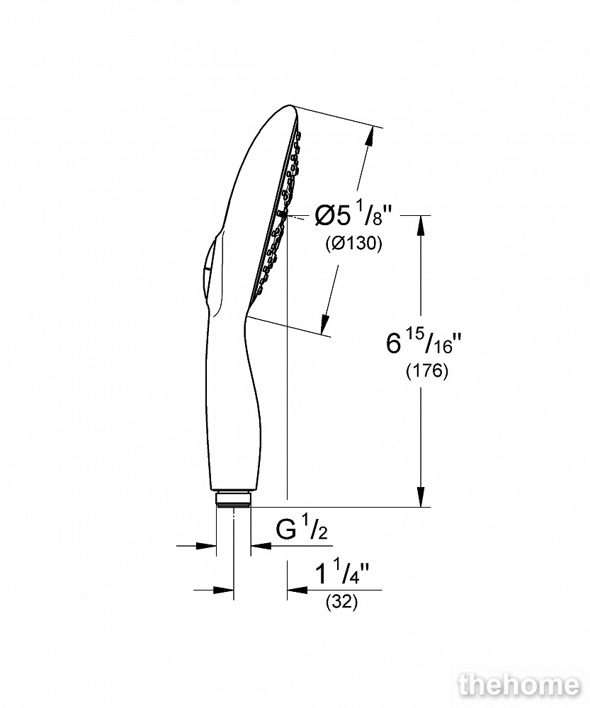 Ручной душ Grohe Power&Soul 27672TN0 - 2