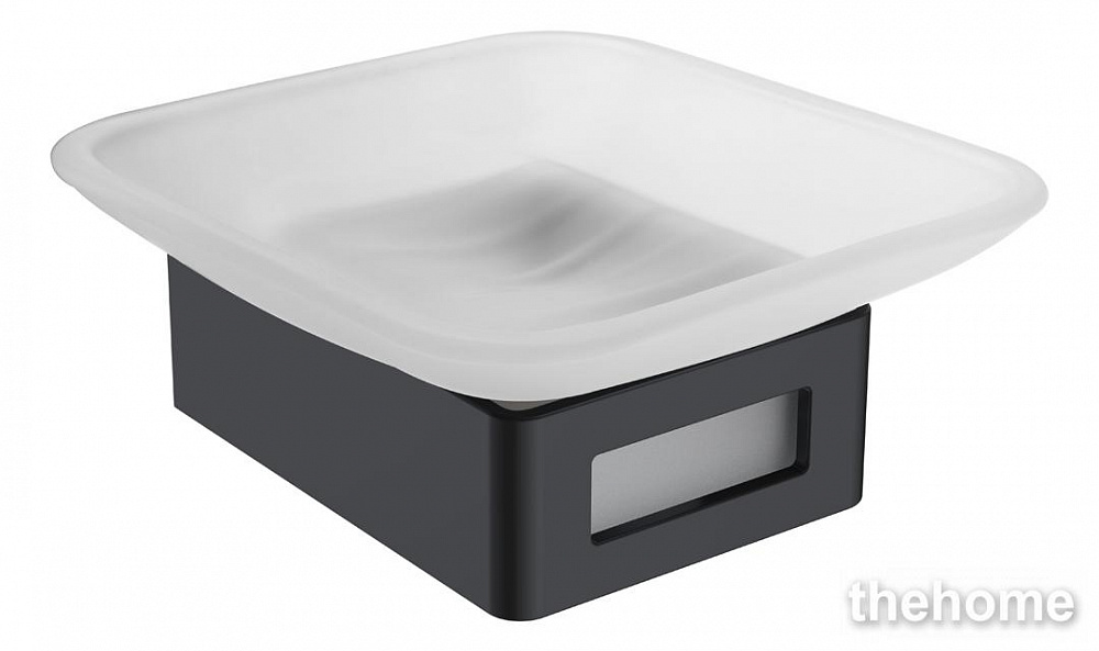 Мыльница Boheme Q 10943-G-B золото/черный - TheHome