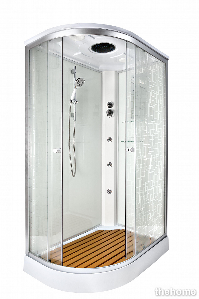 Душевая кабина Deto ЕМ1511 R с гидромассажем - TheHome