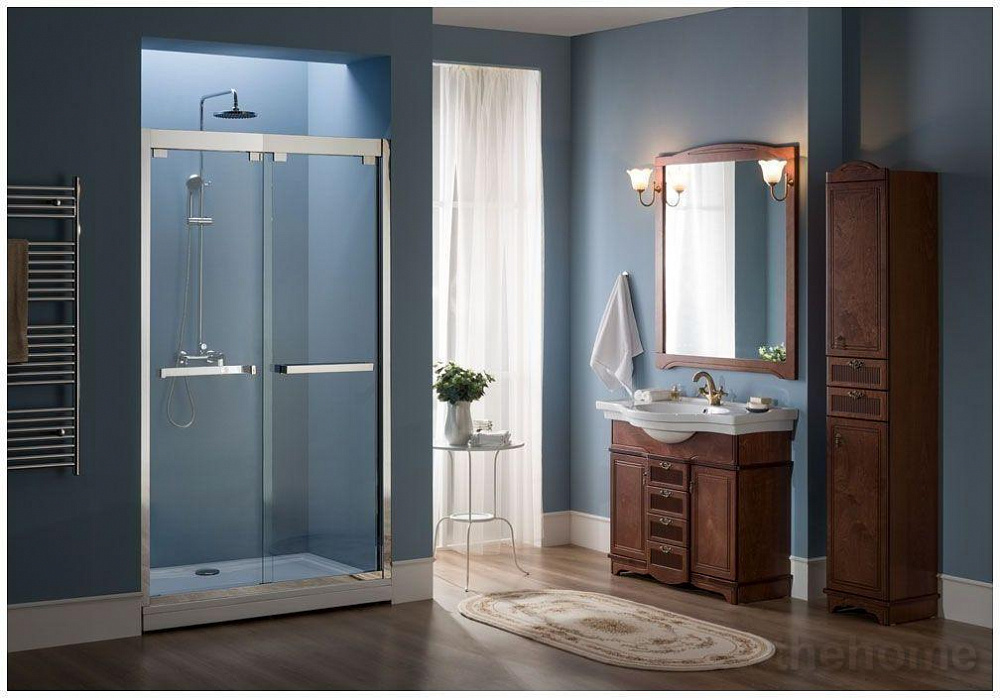 Зеркало Aquanet Луис 100 00173209 темный орех - 4
