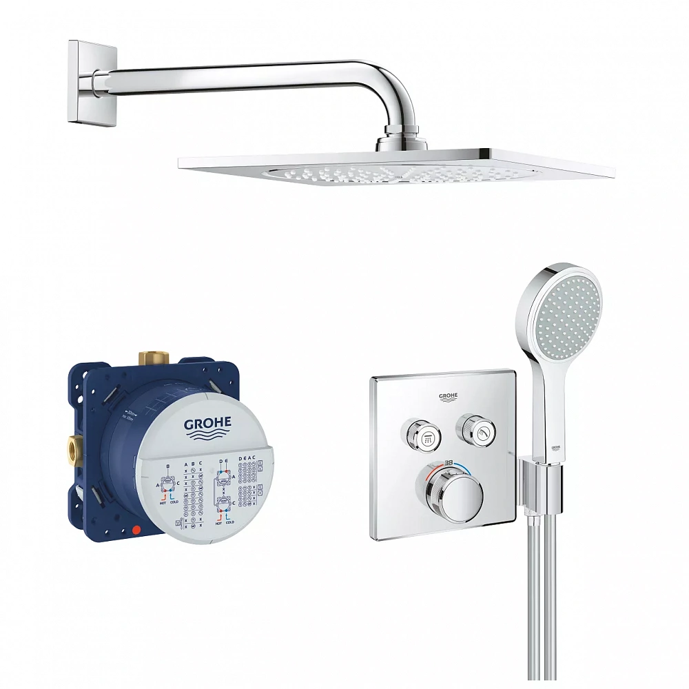 Душевой гарнитур Grohe Grohtherm SmartControl 34742000 - TheHome