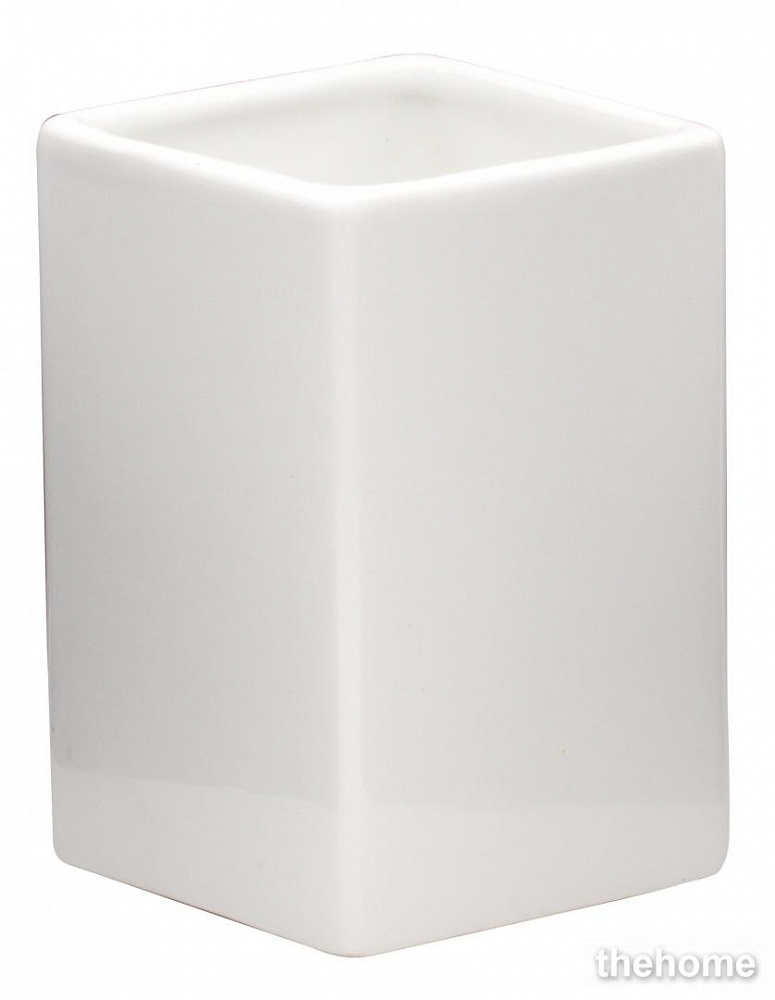 Стакан Ridder Cube 2135101, белый - TheHome