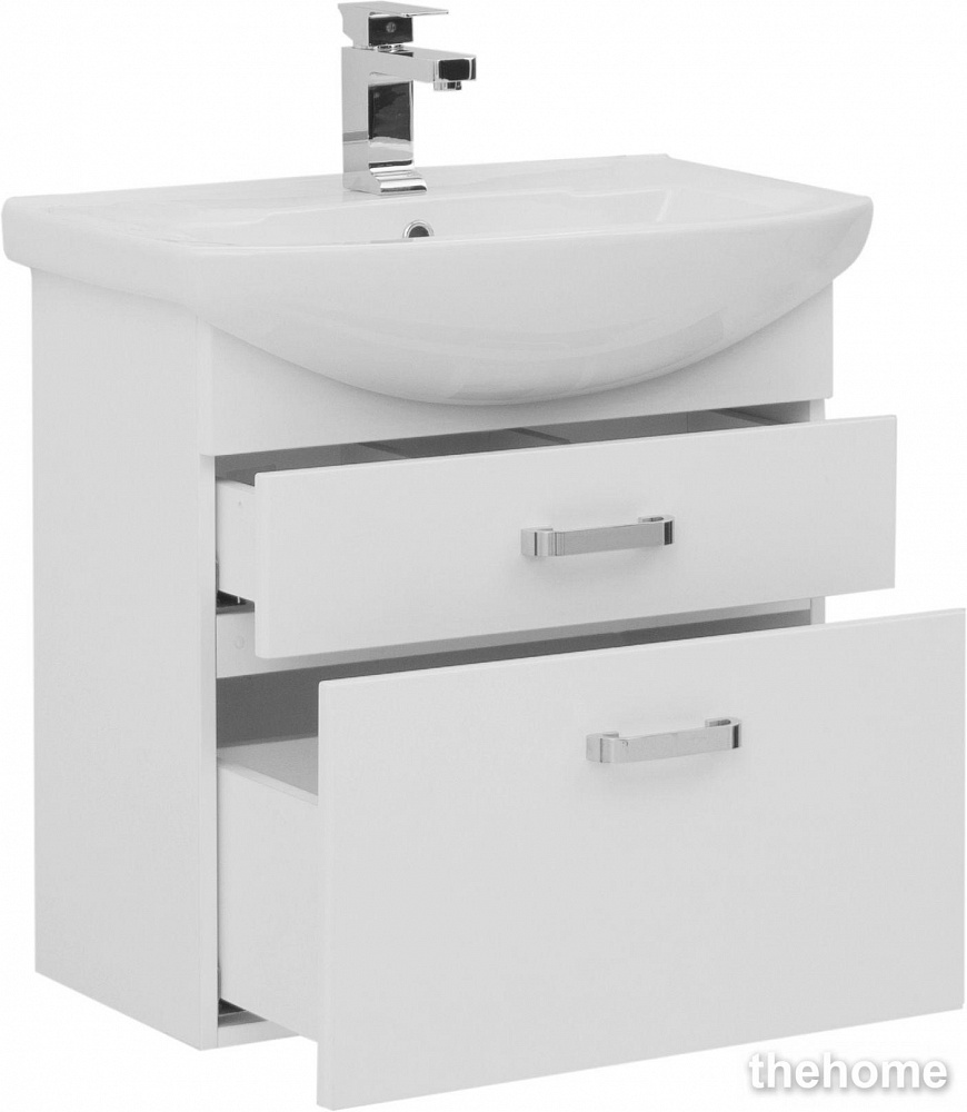 Тумба под раковину Aquanet Ирис 65 2 ящика - 4