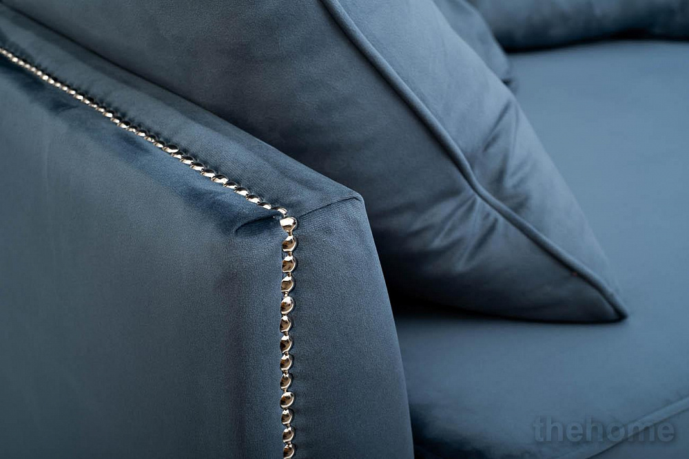 Диван Mores трехмест. раскл., велюр бирюзовый Bel36 226*103*94см Garda Decor - 5