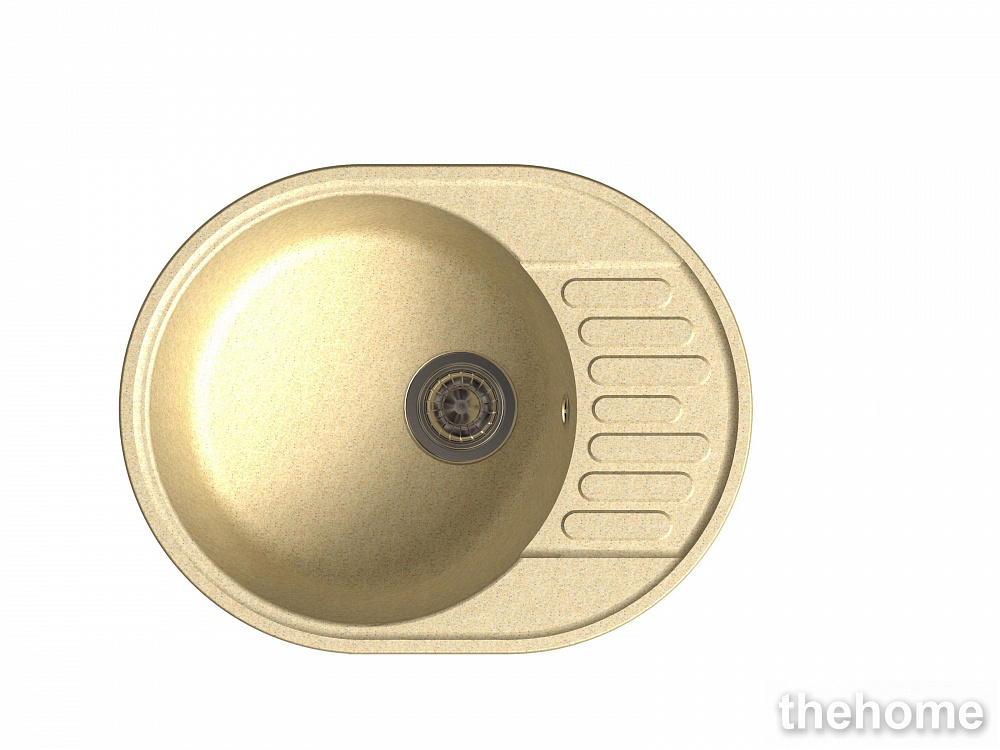 Кухонная мойка GranFest Quarz GF-Z58 444885 бежевая - TheHome