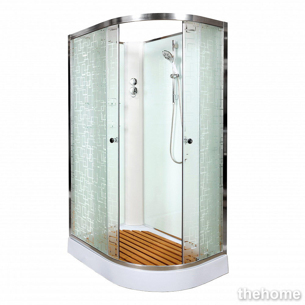 Душевая кабина Deto ЕМ1511 L N без крыши - TheHome