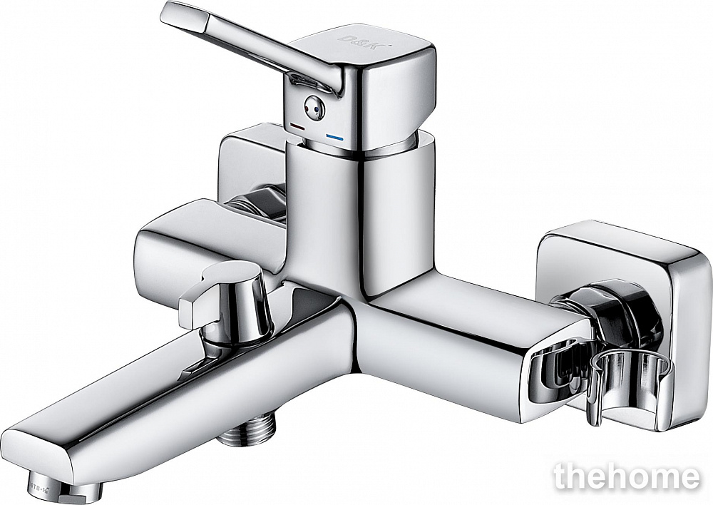 Смеситель D&K RheinDusseldorf DA1493201 для ванны с душем, хром - TheHome