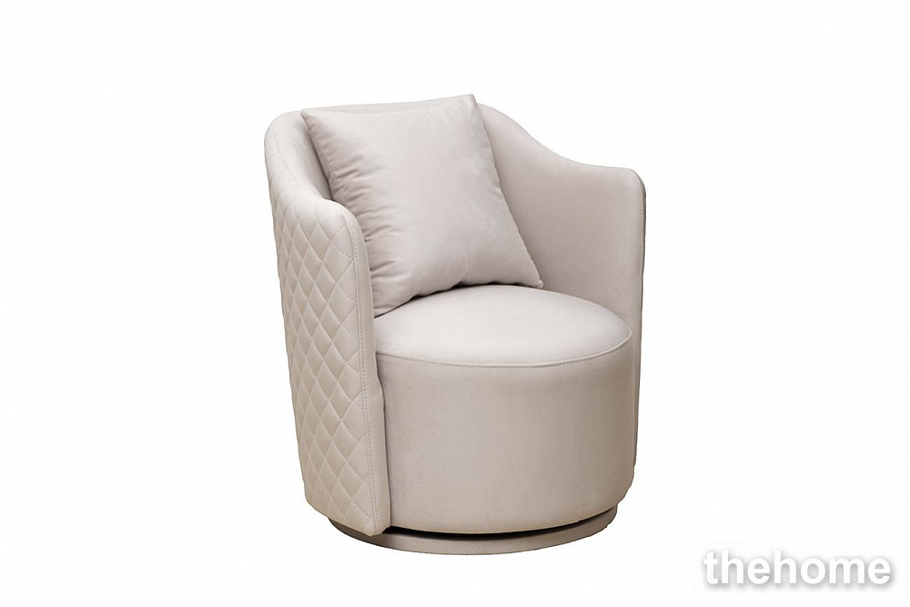 Кресло Verona Basic вращающееся велюр беж. Colt002-BEG 70*77*80см Garda Decor - 2