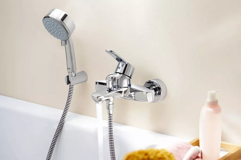 Смеситель Grohe Eurostyle Cosmopolitan 33591002 для ванны с душем - 9