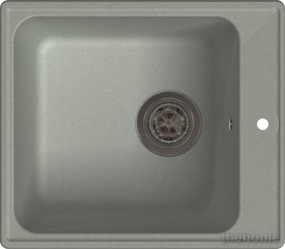 Кухонная мойка GranFest Quarz GF-Z17 444877 серая - TheHome