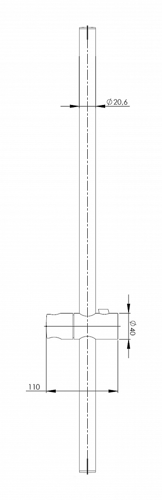 Душевая штанга Roca Stella 5B0305C00 - 2