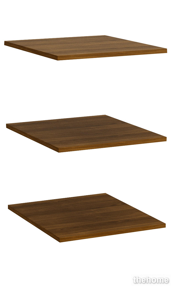 Комплект полок для однодверного шкафа R-Home Loft Дуб табак - TheHome