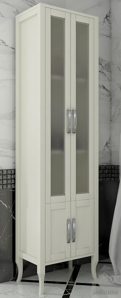 Шкаф-пенал Opadiris Мираж 50 слоновая кость - TheHome