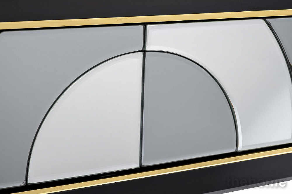 KFG122 Консоль 2 ящика зеркало двухцветное 120*42*75см Garda Decor - 4