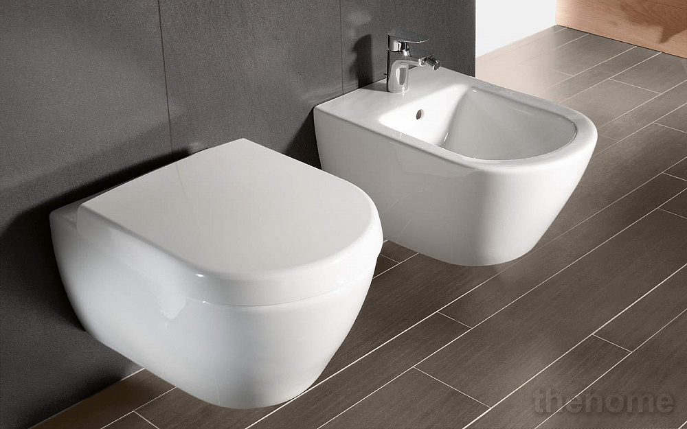 Подвесной унитаз Villeroy & Boch Subway Plus 6604 10R1 660410R1 alpin Сeramicplus - 3