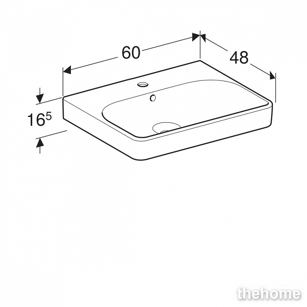 Комплект мебели Geberit Smyle для компактных ванных, 529.352.00.6 - 6
