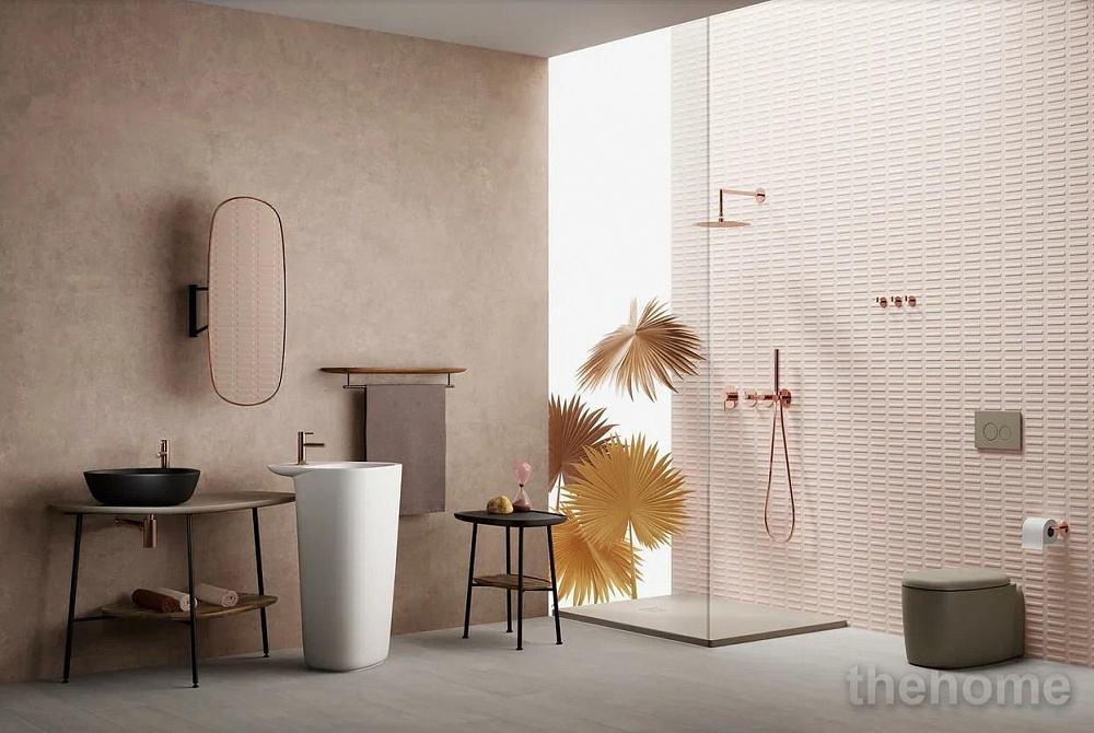 Душевой гарнитур VitrA Origin A4554326, медь - 2