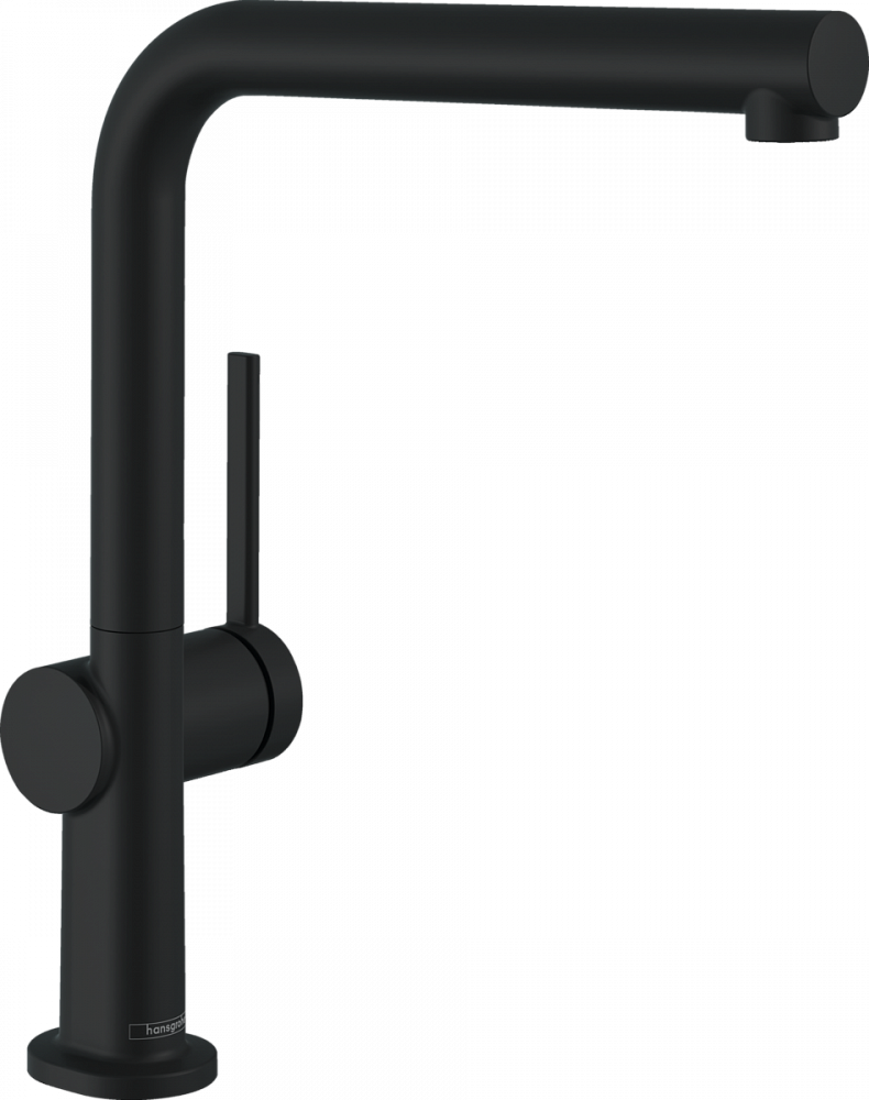 Смеситель Hansgrohe Talis M54 для кухонной мойки 72840670 черный - TheHome