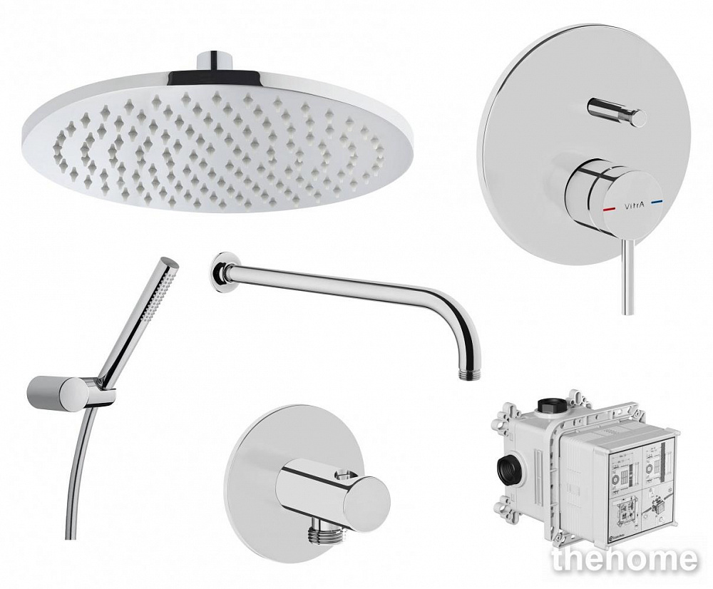 Душевой комплект VitrA Origin A49266EXP, хром - TheHome