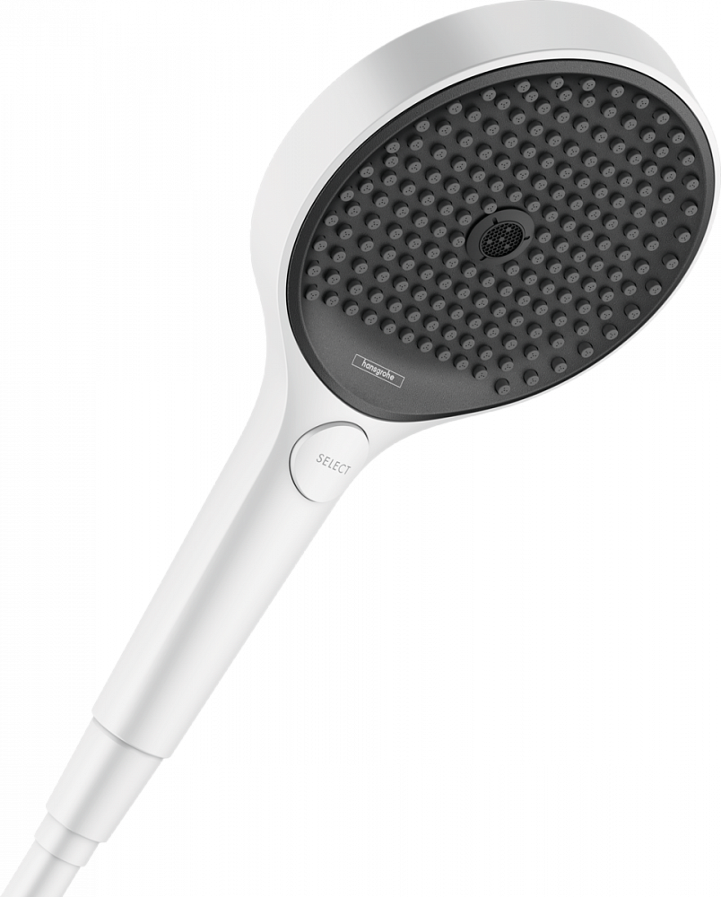 Ручной душ Hansgrohe Rainfinity 130 3jet 26864700, белый матовый - TheHome