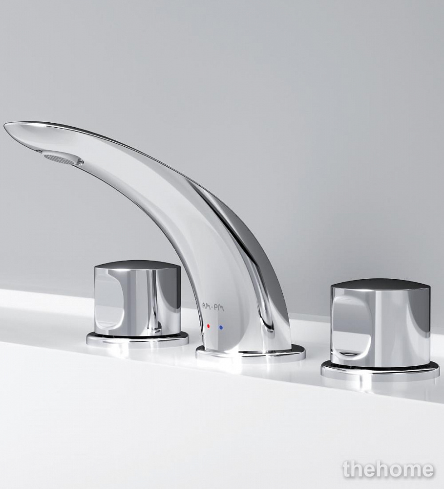Смеситель Am.Pm Sensation F3008000 для раковины хром - TheHome