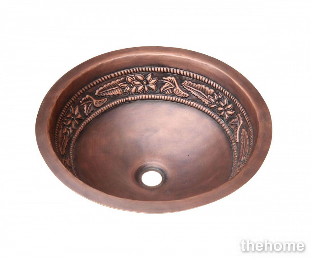 Раковина медная Bronze de Luxe R108 - 2