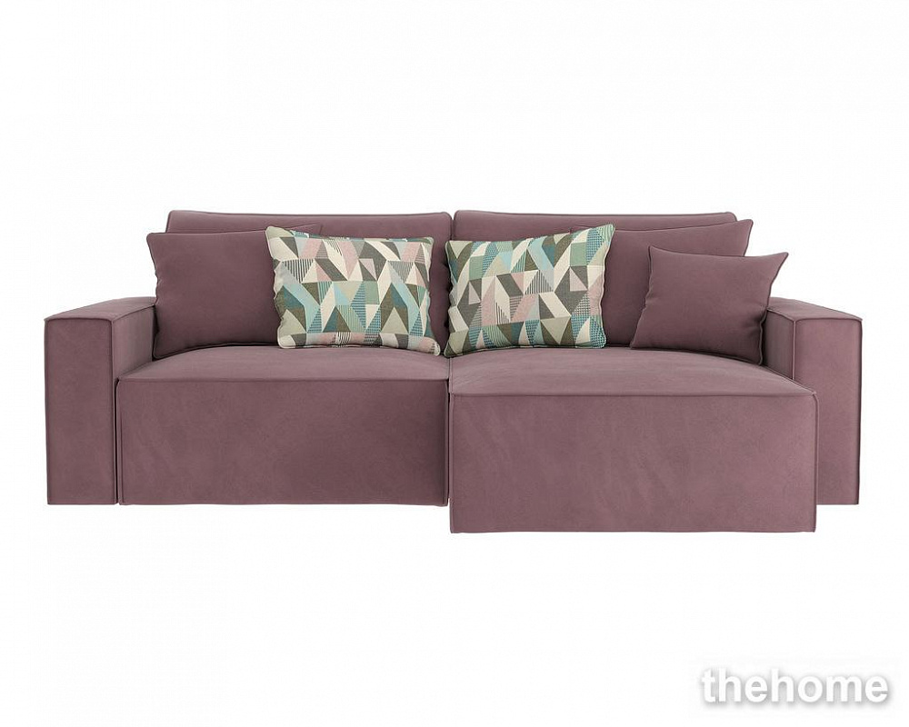 Диван угловой DeeOne Корсо-3 AAA41378001 розовый - TheHome