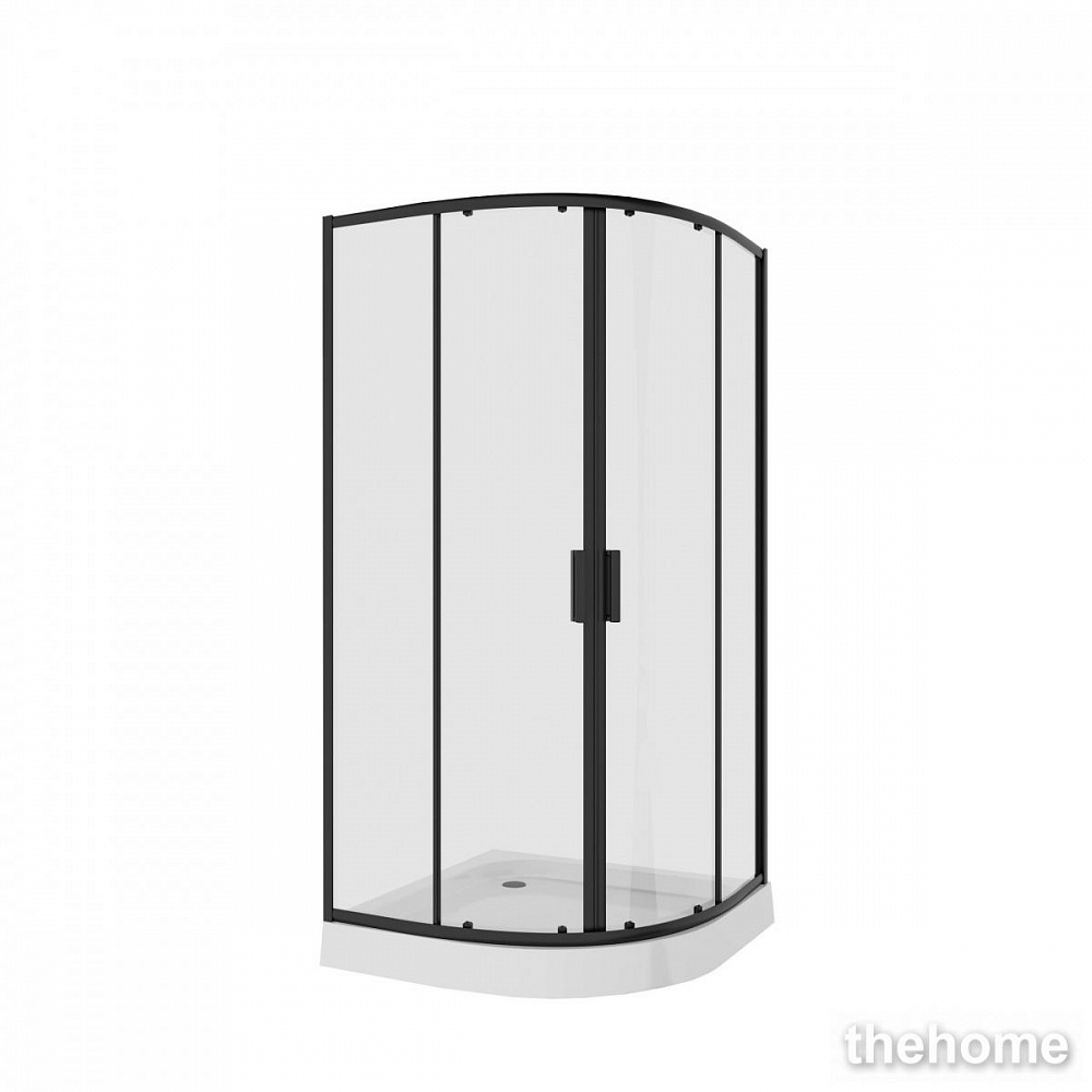 Душевой уголок Niagara Nova 68070811BLACK 100x100 см - TheHome