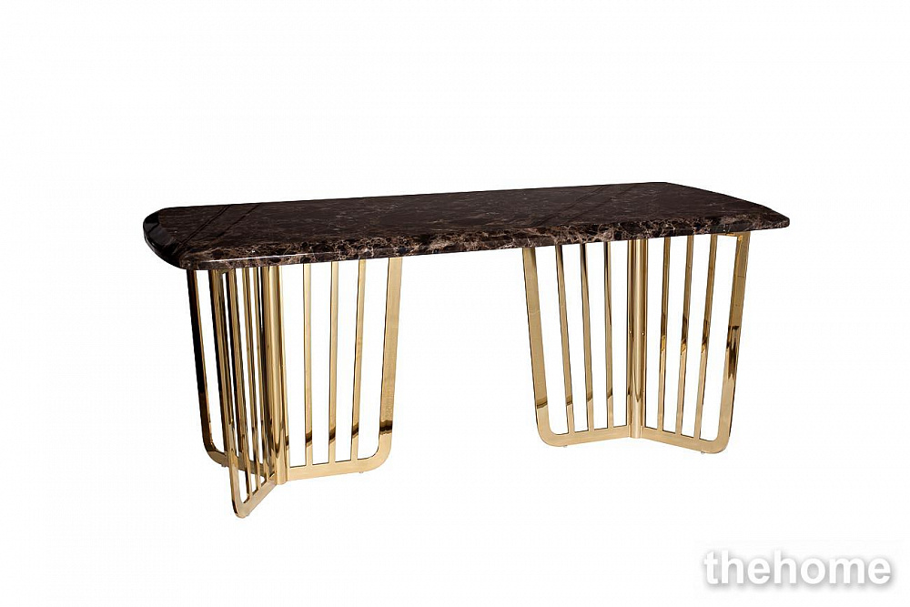 33FS-1800-STOL/OB-PG Стол обеденный Dark Emperador  180*90*76,2 см Garda Decor - 2