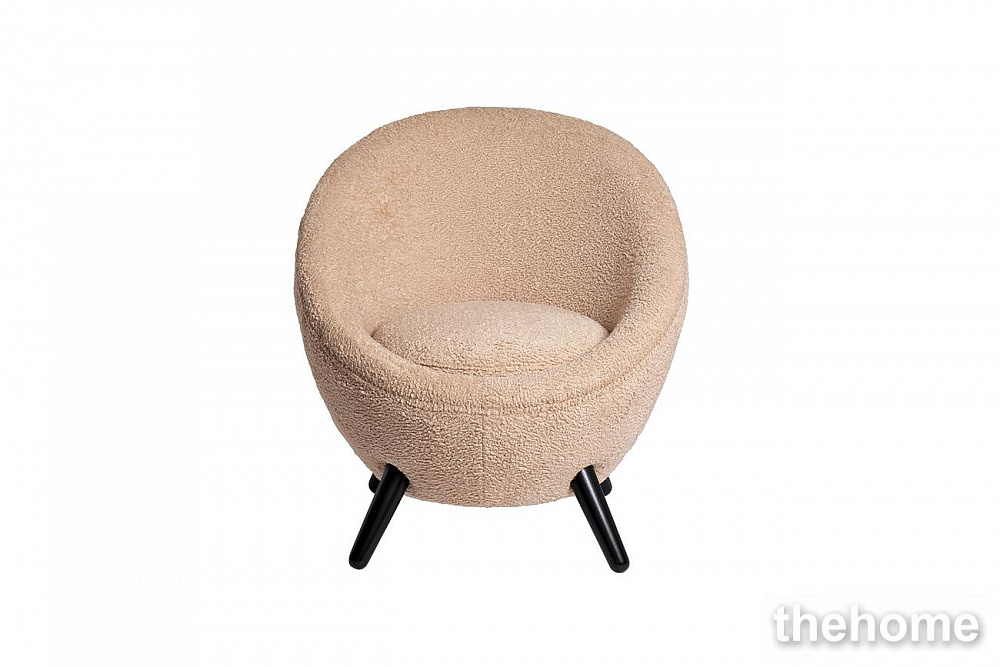 48MY-2746 LPI Кресло иск.каракуль розовый 79*83*83см Garda Decor - TheHome