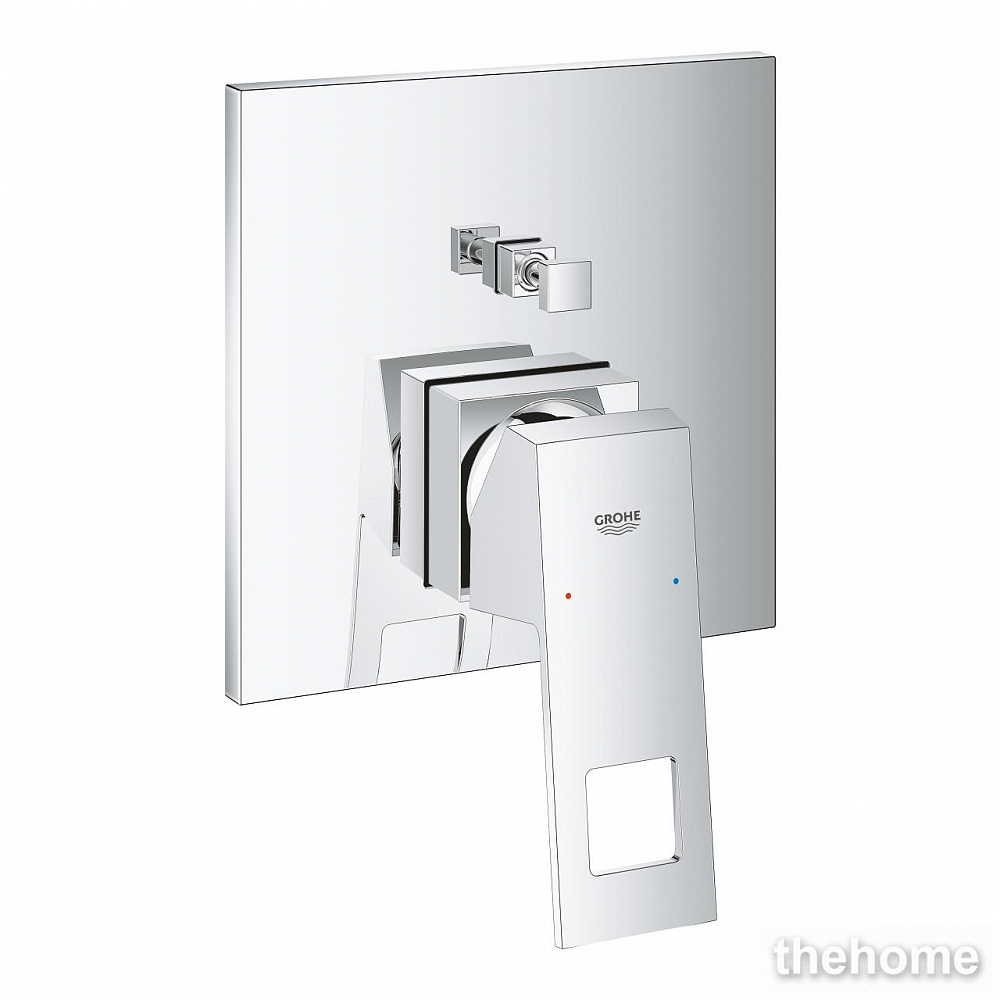 Смеситель Grohe Eurocube 24062000 для ванны с душем хром - TheHome