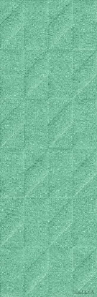 Плитка Outfit Turquoise Struttura Tetris 3D 25x76 - TheHome