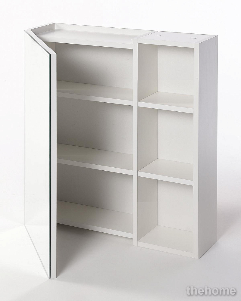 Зеркальный шкаф Orange Optima Op-60ZSW 60x75см белый - 4