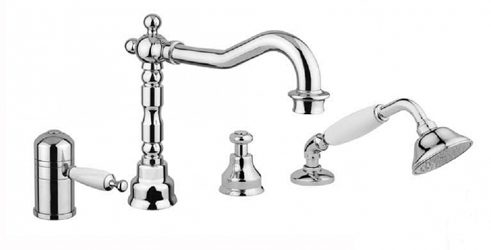 Смеситель Migliore Oxford ML.OXF-6358.bi.cr с термостатом для ванны хром - TheHome